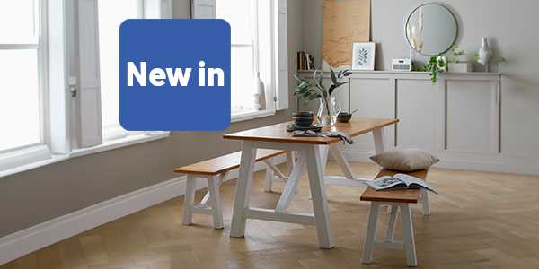 New in dining furniture. Shop our new in dining lines.